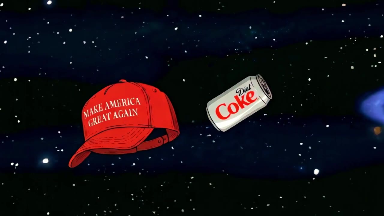 白宫发布的一支模仿《瑞克和莫蒂》的短片，《Trump and Vance》 AI 实在太好用了说是（视频 1/1）