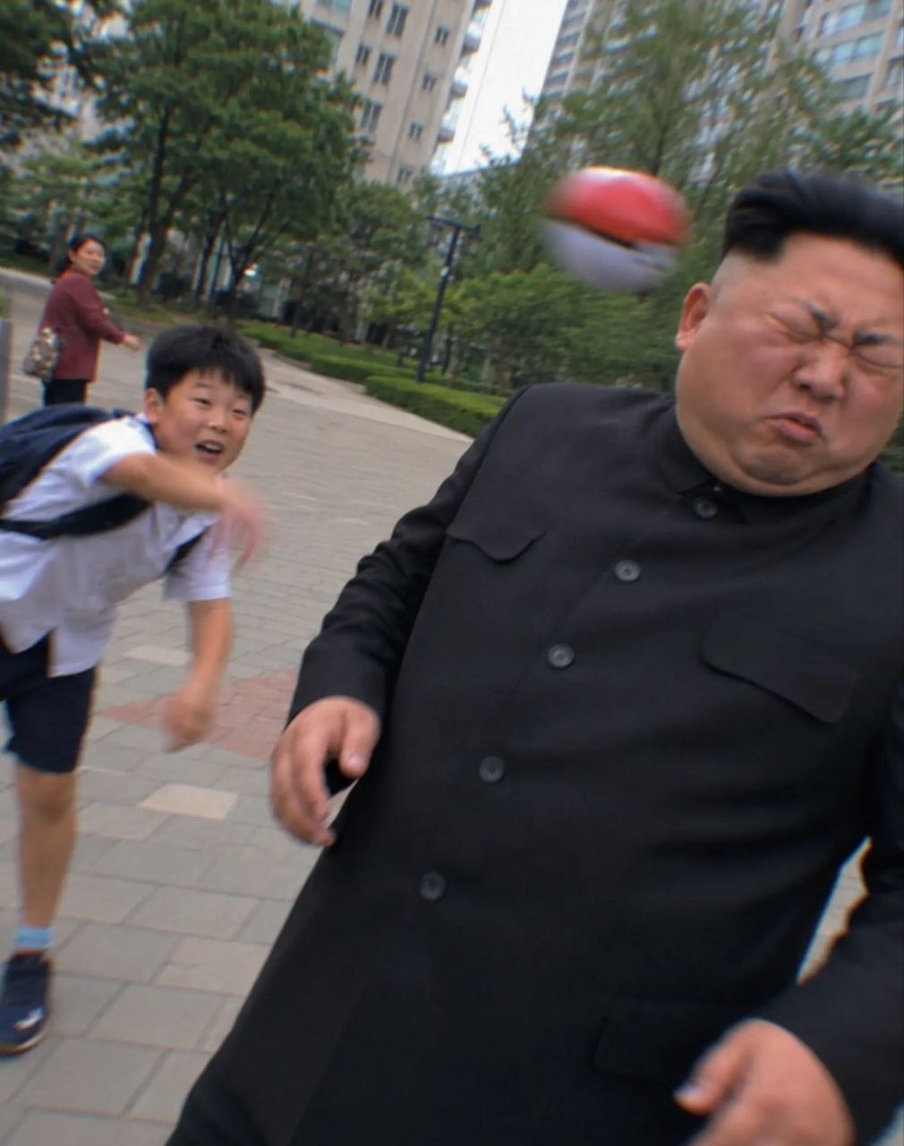 金主席 看招 精灵球 玩会（图片 1/1）